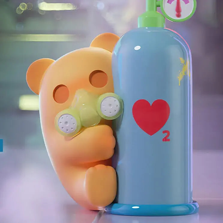 Shinwoo Baby Ghost Bear Lovesick Lab Blind Box