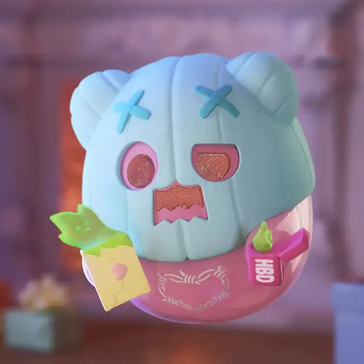 ShinWoo Ghost Bear Birthday Alone Series Blind Box by Finding Unicorn