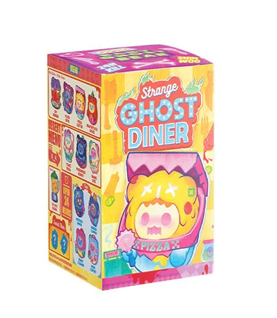 ShinWoo's Ghost Bear Diner Series Blind Box serves up spooky-cute surprises! Each figure features Ghost Bear in a charming diner scene—perfect for collectors!