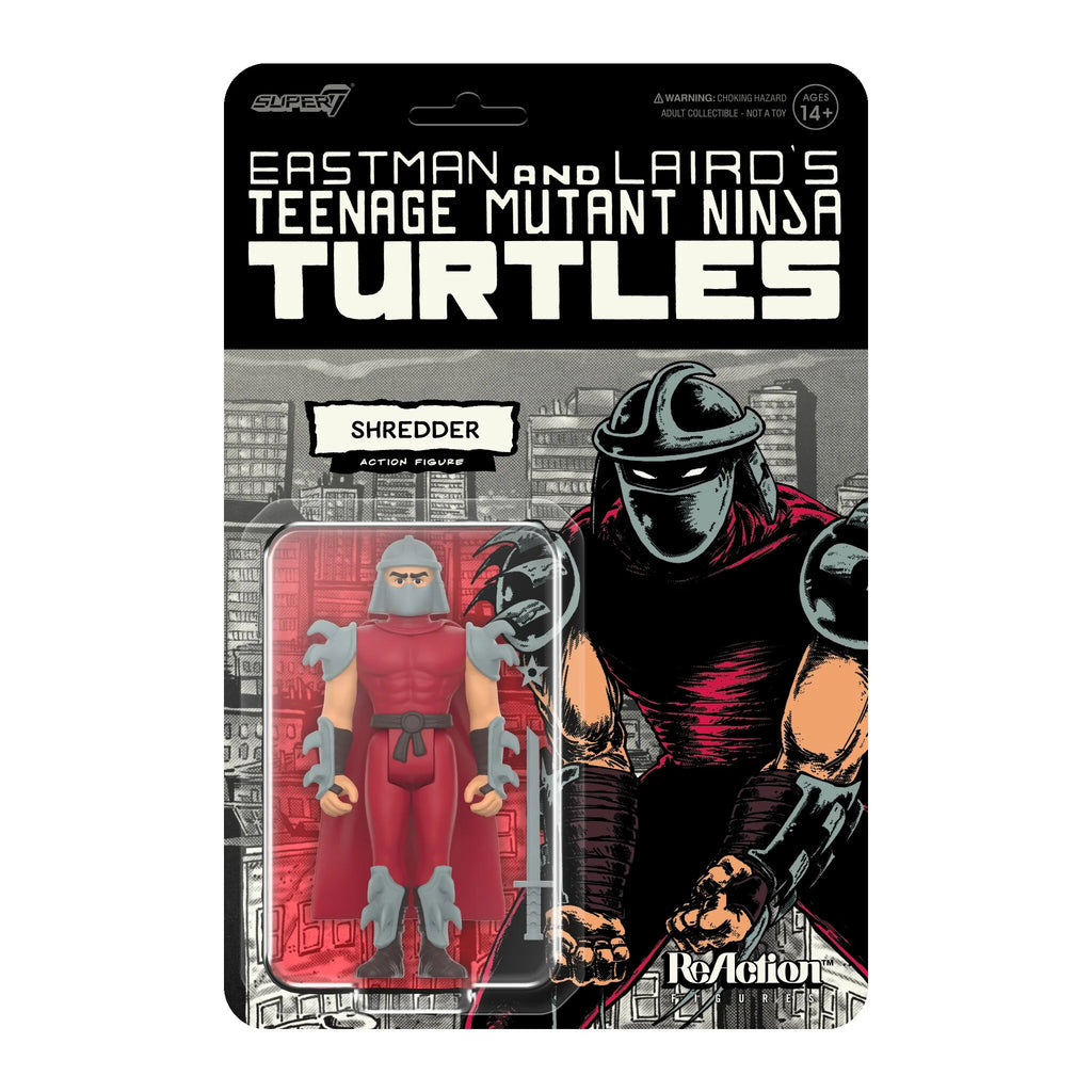Shredder (Comic Color) - Teenage Mutant Ninja Turtles ReAction Figure Blister