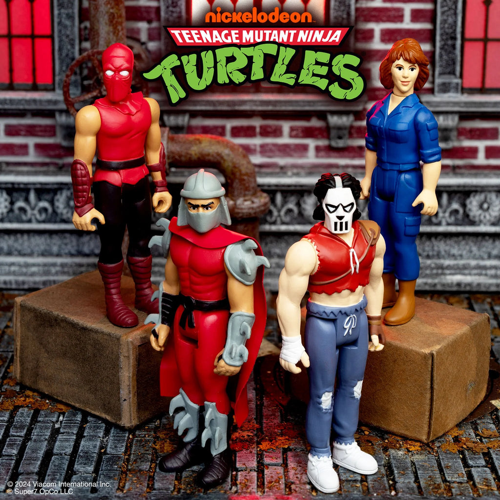 Shredder (Comic Color) - Teenage Mutant Ninja Turtles ReAction Figure Wave 11