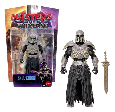 Skel-Knight Masters of the Universe movie action figure in retail packaging with sword accessory