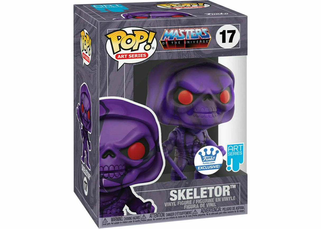 Skeletor Art Series 17 Funko Pop Vinyl in protective case Masters of the Universe