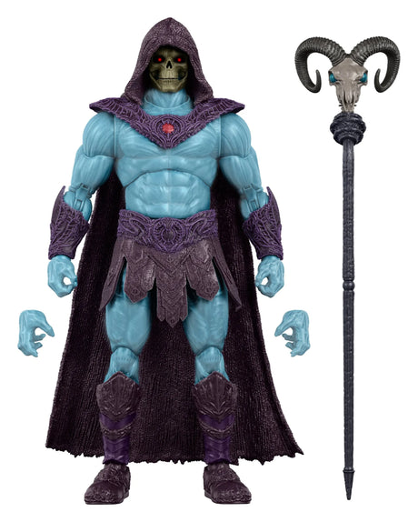 Skeletor Masters of the Universe Chronicles 2026 movie action figure with Havoc Staff accessory