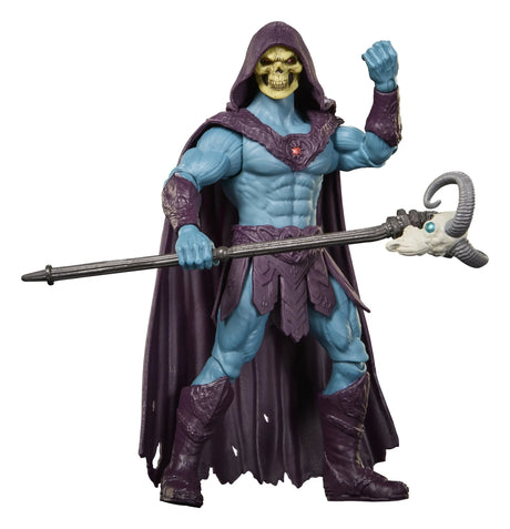 Skeletor Masters of the Universe 2026 movie action figure holding Havoc Staff