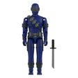 Snake Eyes G.I. Joe ReAction+ cartoon figure standing with sword accessory.