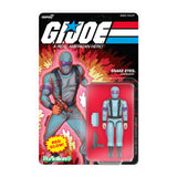 Snake Eyes Red Glow Crystal Poison G.I. Joe ReAction Plus figure on retro blister card