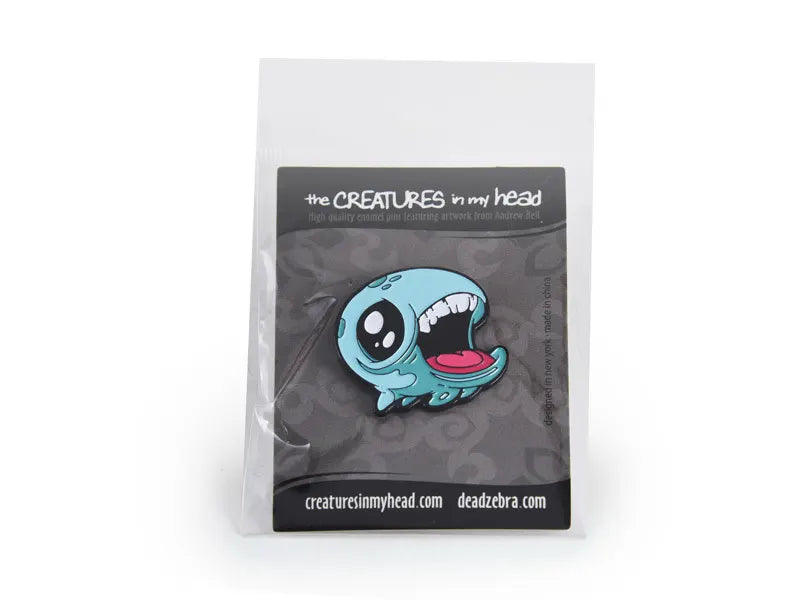 Snot Rocket Soft Enamel Pin Dead Zebra