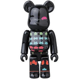 Space Invaders Pattern 100% Bearbrick Series 37 retro arcade figure by Medicom Toy