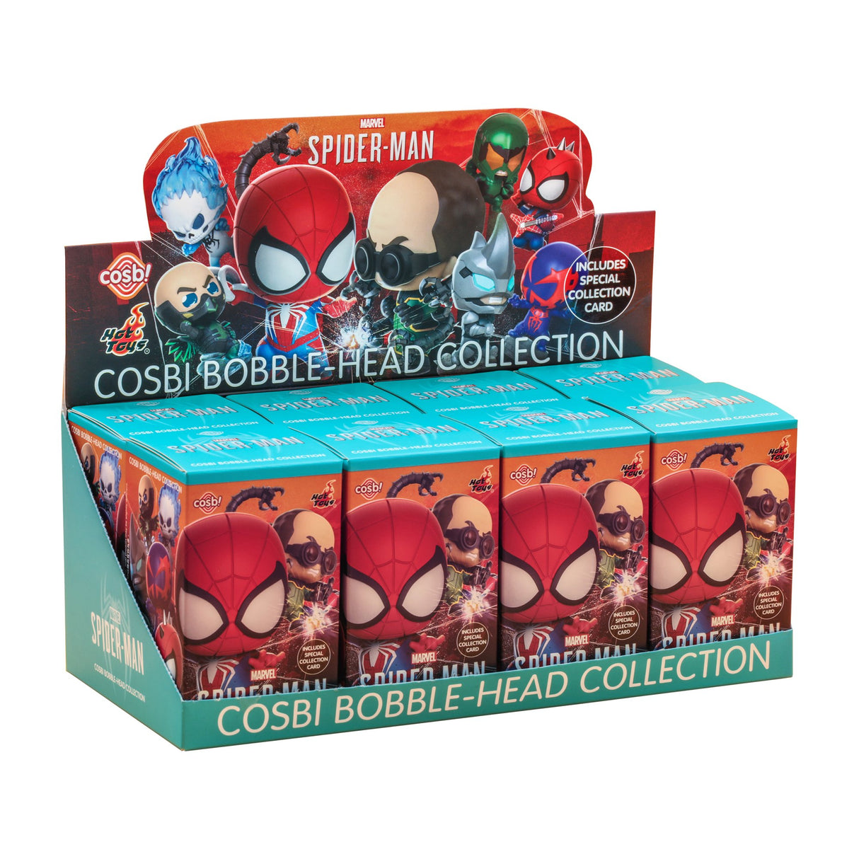 Spider-Man Cosbi Blind Box full collectible figure set