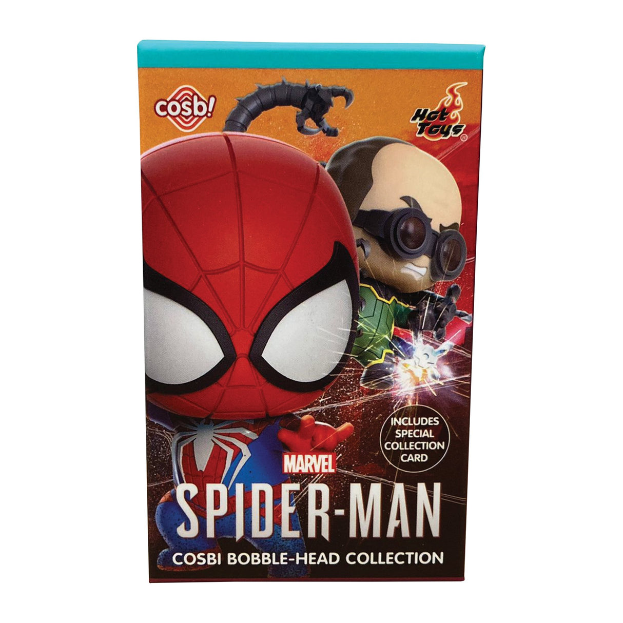 Spider-Man Cosbi Blind Box display case Marvel Hot Toys