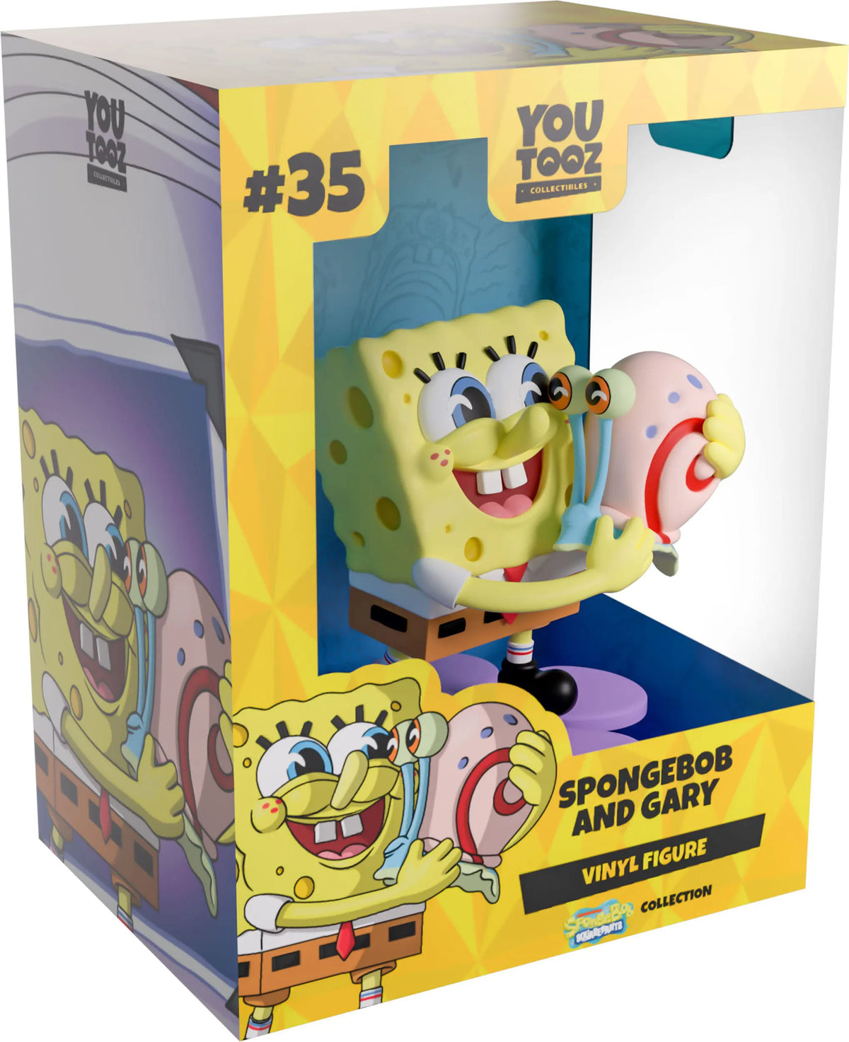 SpongeBob and Gary Youtooz Vinyl Figure in collector box