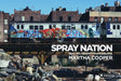 Spray Nation 1980s NYC Graffiti Photographs by Martha Cooper book cover featuring a graffiti-covered New York subway train