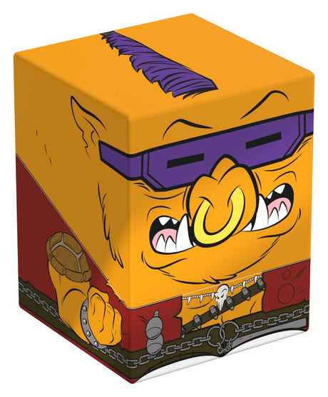 Bebop Squaroes TMNT deck box angled view showing character artwork and details