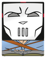 Casey Jones Squaroes deck box open showing internal card storage