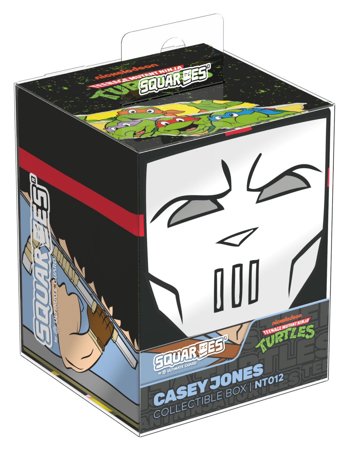 Casey Jones Squaroes Teenage Mutant Ninja Turtles Card Deck Box