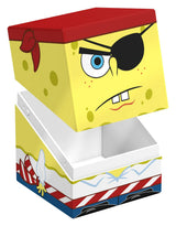 Pirate SpongeBob Squaroes deck box open showing card storage compartment