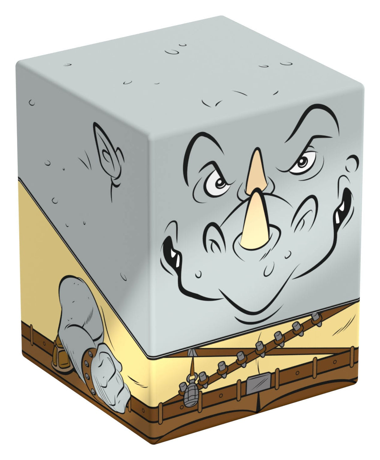 Rocksteady Squaroes Teenage Mutant Ninja Turtles NT010 collectible card box front view