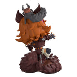 Back view of Squirrel Girl Youtooz figure with detailed fluffy tail.