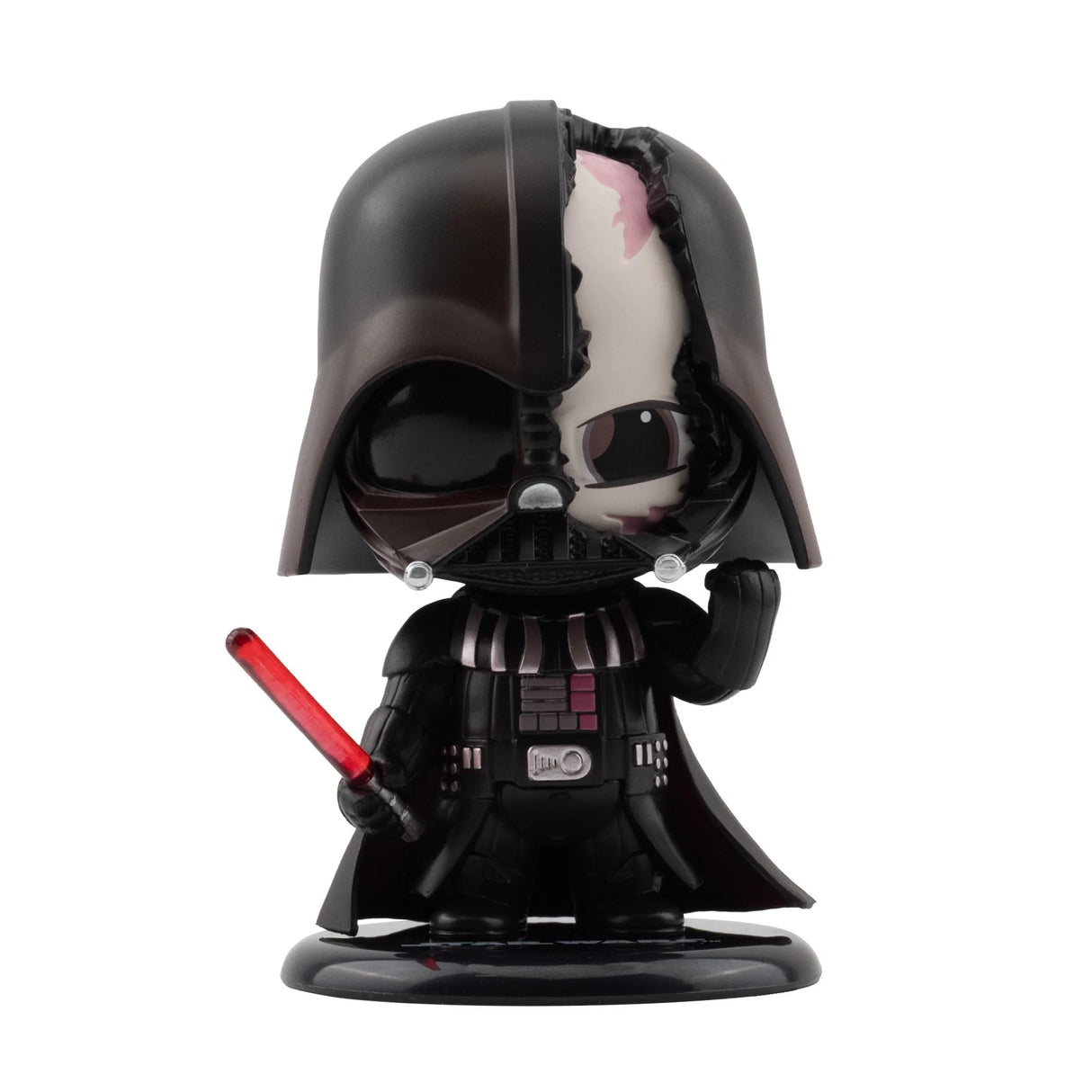 Darth Vader damaged helmet Cosbi bobble-head figure