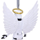 Back detail of Original Stormtrooper angel ornament