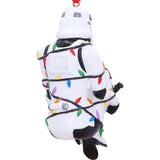 Back detail of Original Stormtrooper Christmas ornament