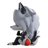 Side profile of Summer Loona Youtooz vinyl figure relaxing with sunglasses and phone