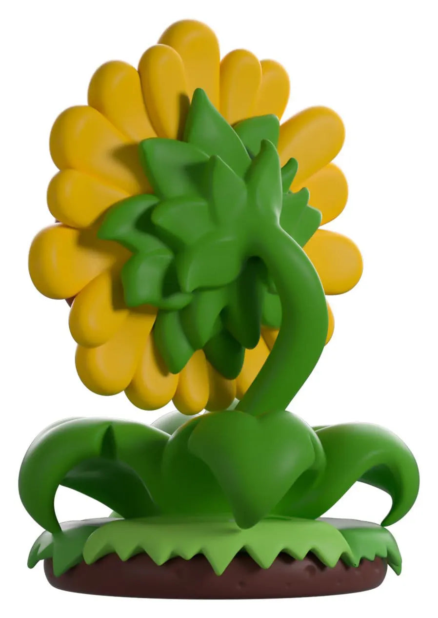Sunflower Youtooz collectible back and side view
