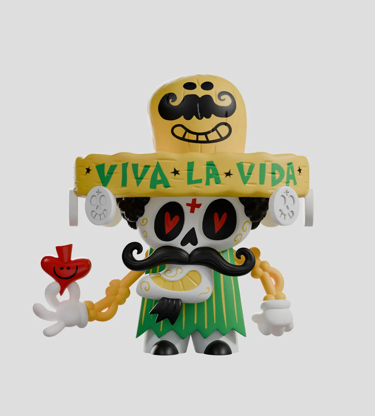 super machito viva la vida skeleton figure collectible