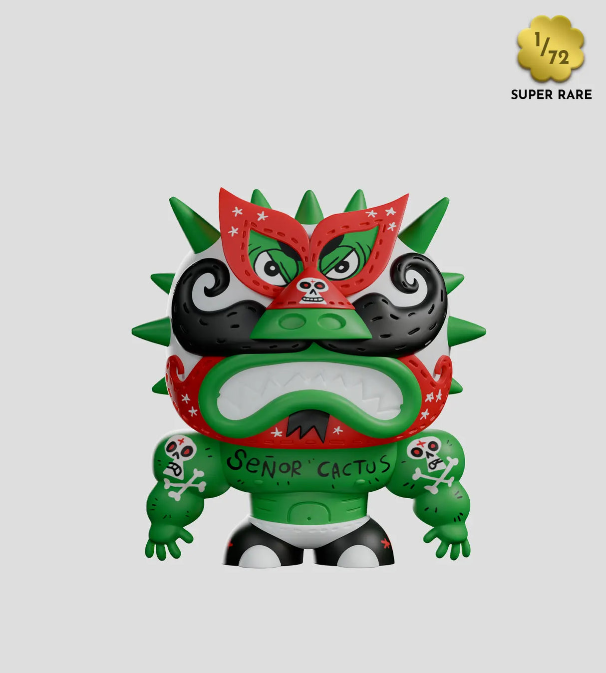 super machito super rare señor cactus figure collectible