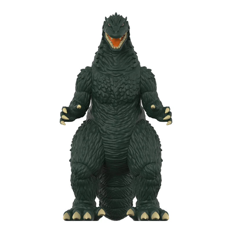 Godzilla 2000 (Charging) Toho ReAction Figure front view.