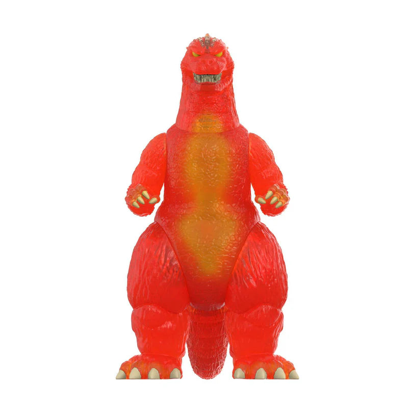 Godzilla 1989 (Blazing) Toho ReAction Figure front view.