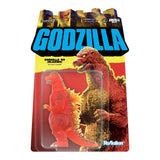 Godzilla 1989 (Blazing) Toho ReAction Figure retro blister packaging front.