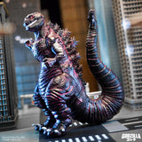 Shin Godzilla '16 Toho ReAction Figure in city diorama display.