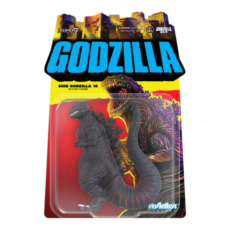 Shin Godzilla '16 Toho ReAction Figure retro blister packaging front.