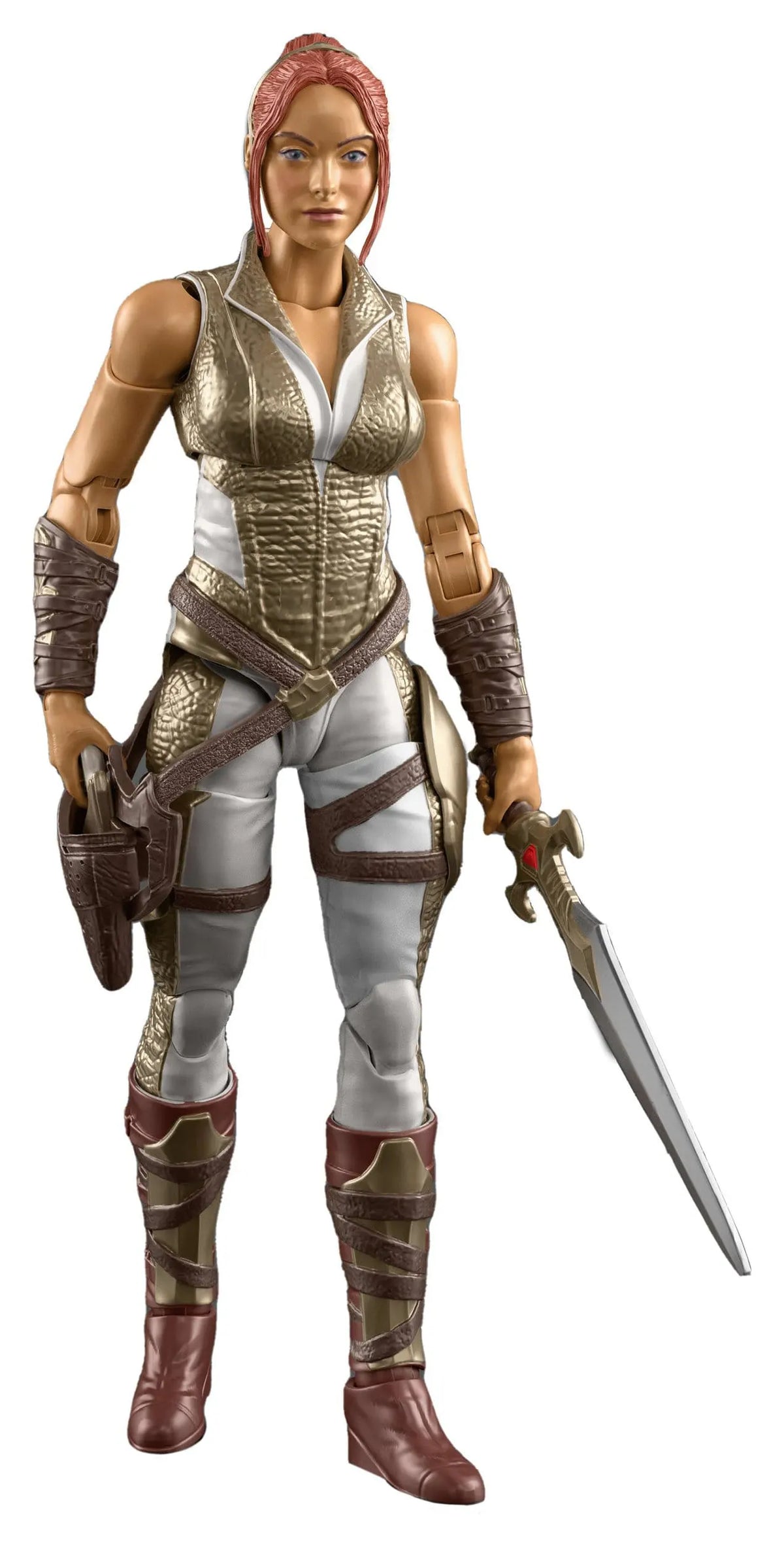 Teela Masters of the Universe Chronicles 2026 Movie Action Figure full body front view with sword