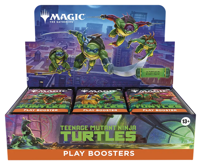 MTG Teenage Mutant Ninja Turtles Play Booster Display