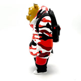 Mike Fudge x JC Rivera Kub Champ Red Camo vinyl figure side view