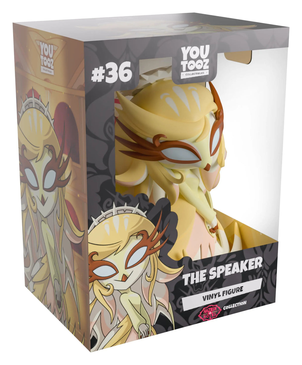 The Speaker Hazbin Hotel Youtooz Vinyl Figure #36 in collector box
