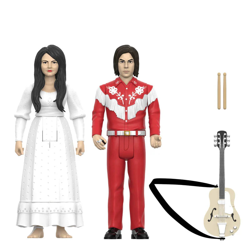 The White Stripes (Elephant) ReAction Figures 2-Pack (PRE-ORDER SHIPS MARCH 2026)