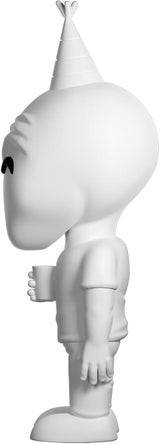 They Don’t Know Meme Youtooz vinyl figure side view showing minimalist sculpt