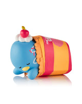 tokidoki tuxedosam sleeping inside fast food container figure