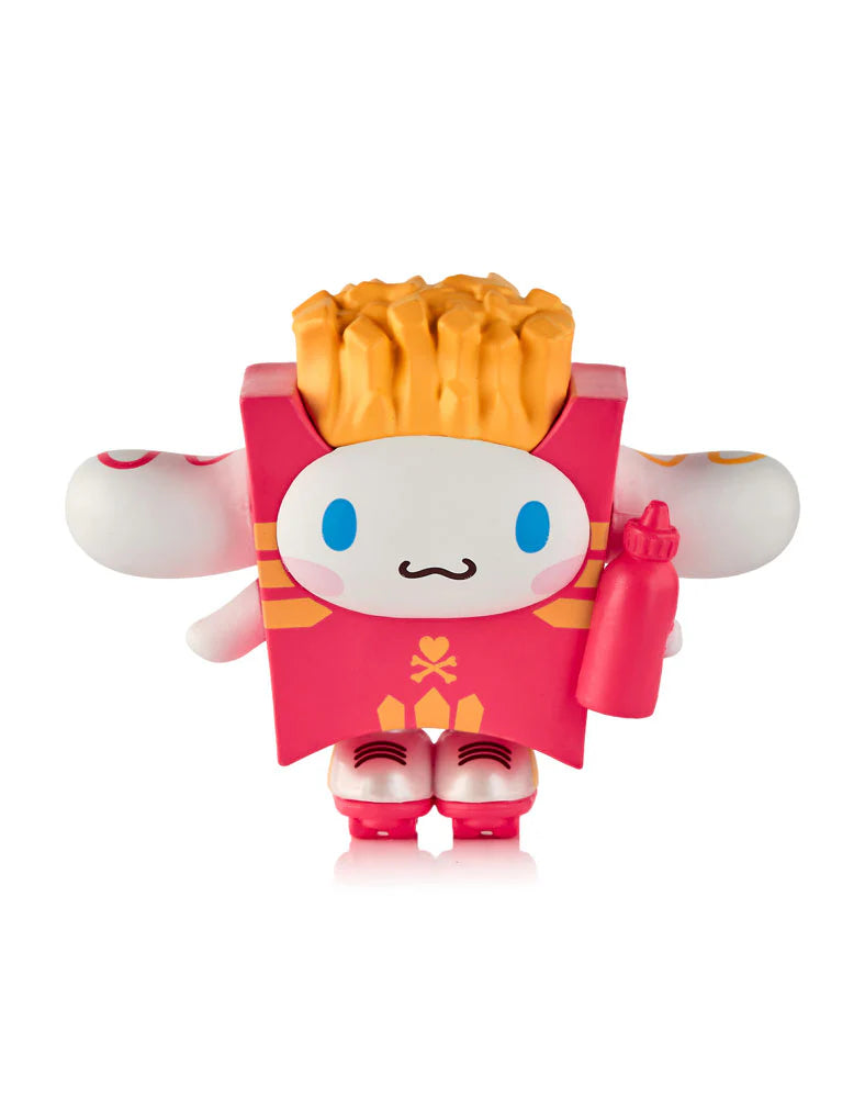 tokidoki cinnamoroll french fries themed collectible figure