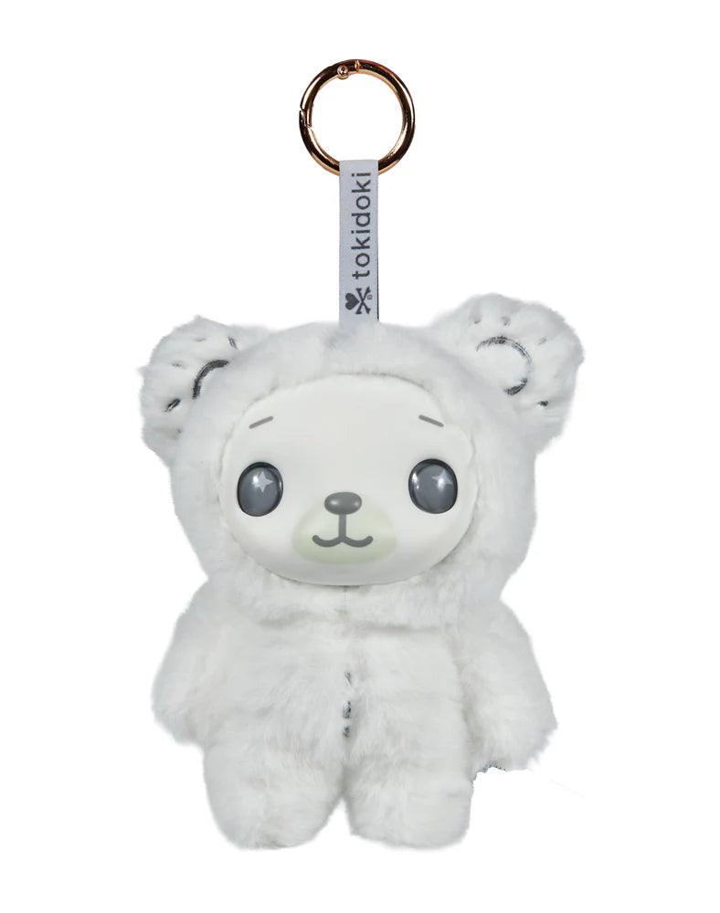 tokidoki Soft and Sweet Biscotti plush keychain white bear figure