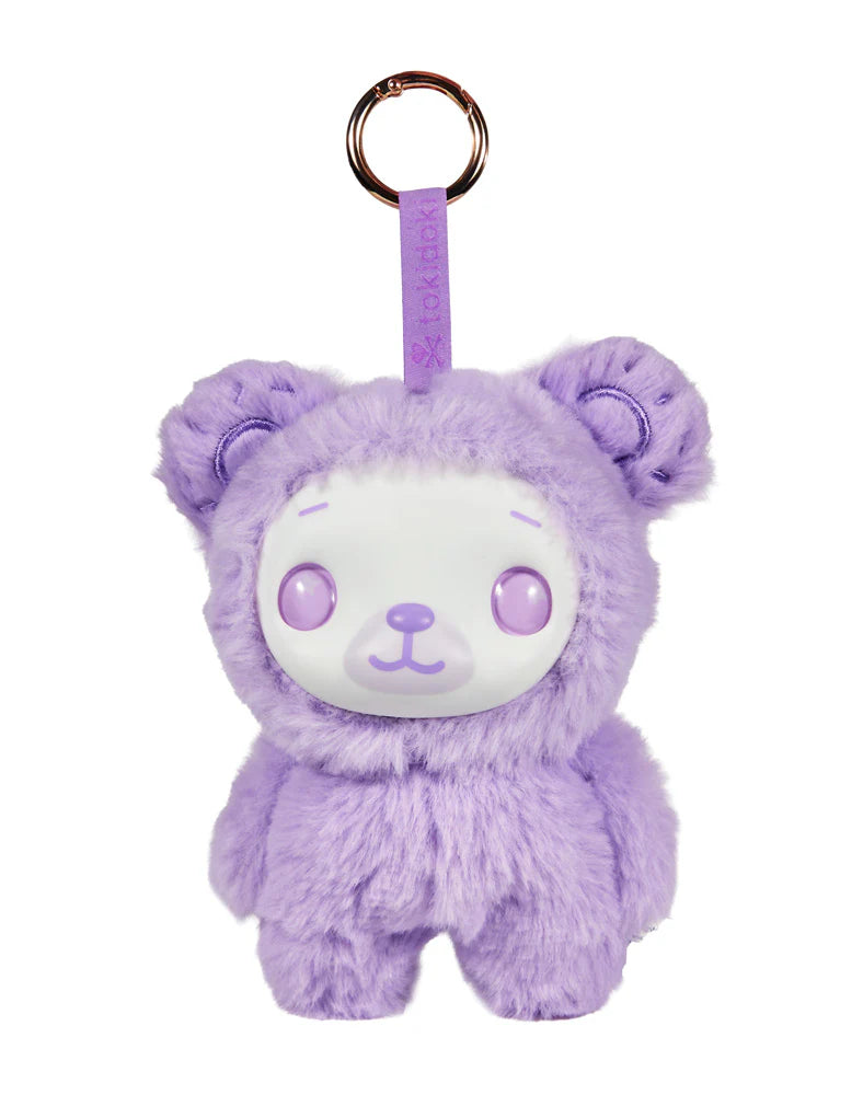 tokidoki Soft and Sweet Biscotti plush keychain lavender purple bear