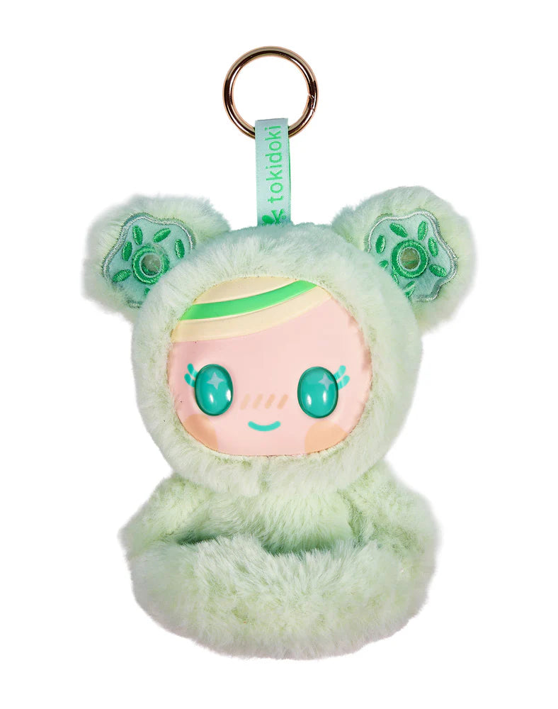tokidoki Soft and Sweet Donutella plush keychain mint green pastel