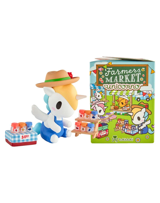 tokidoki Farmers Market Unicorno Blind Box with Jam Stand figure