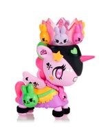 Harajuku Princess Unicorno blind box vinyl figure by tokidoki with colorful fashion details