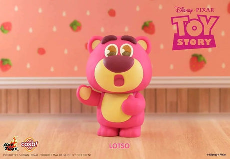 Lotso Cosbi vinyl figure standing surprised from Disney Pixar Toy Story