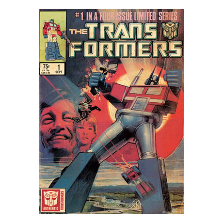 Transformers Art Print 40th Anniversary Limited Edition